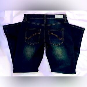 Boys Size 14 Slim Moto Ring of Fire Jeans